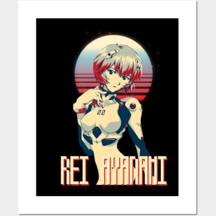 rei ayanami Posters and Art